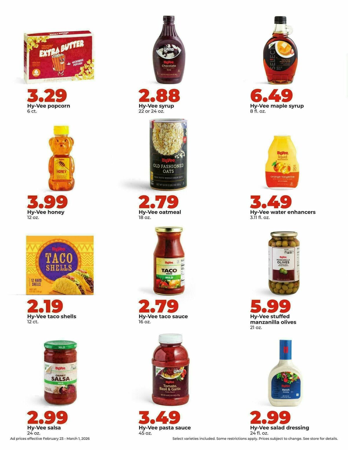 Hy-Vee Weekly Ad from February 23