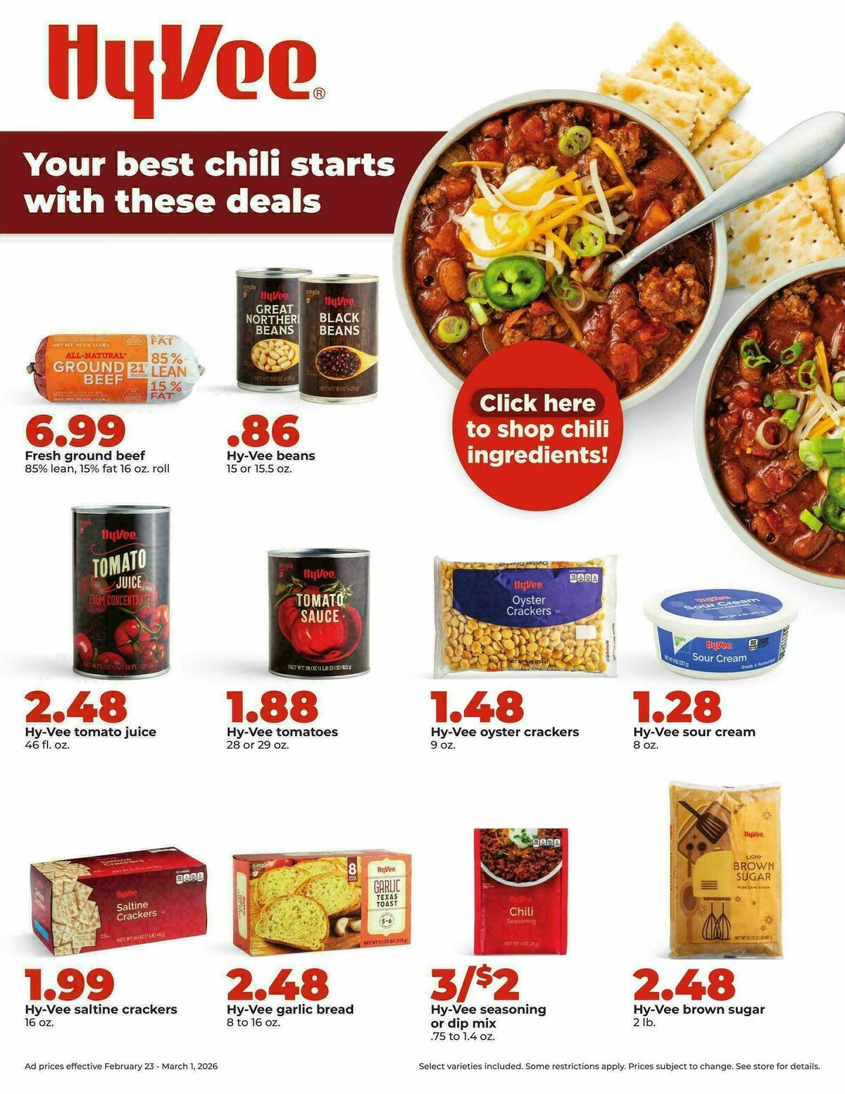 Hy-Vee Weekly Ad from February 23