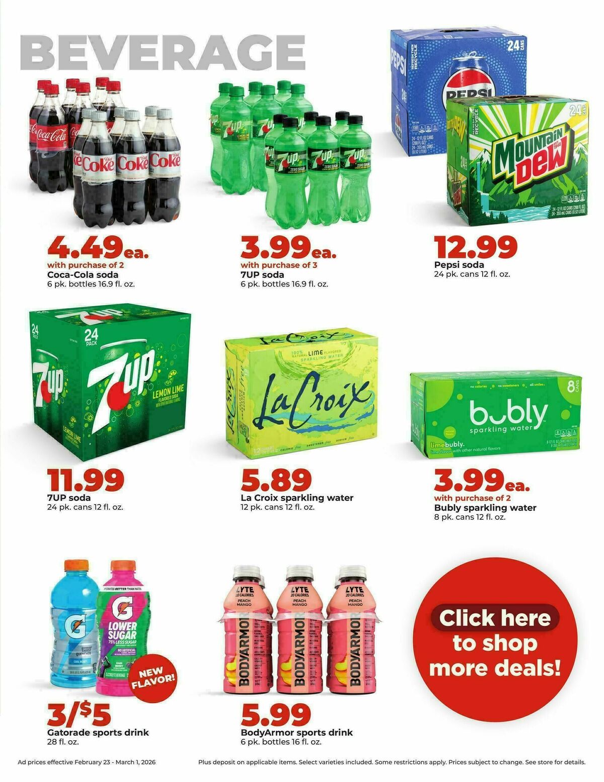 Hy-Vee Weekly Ad from February 23