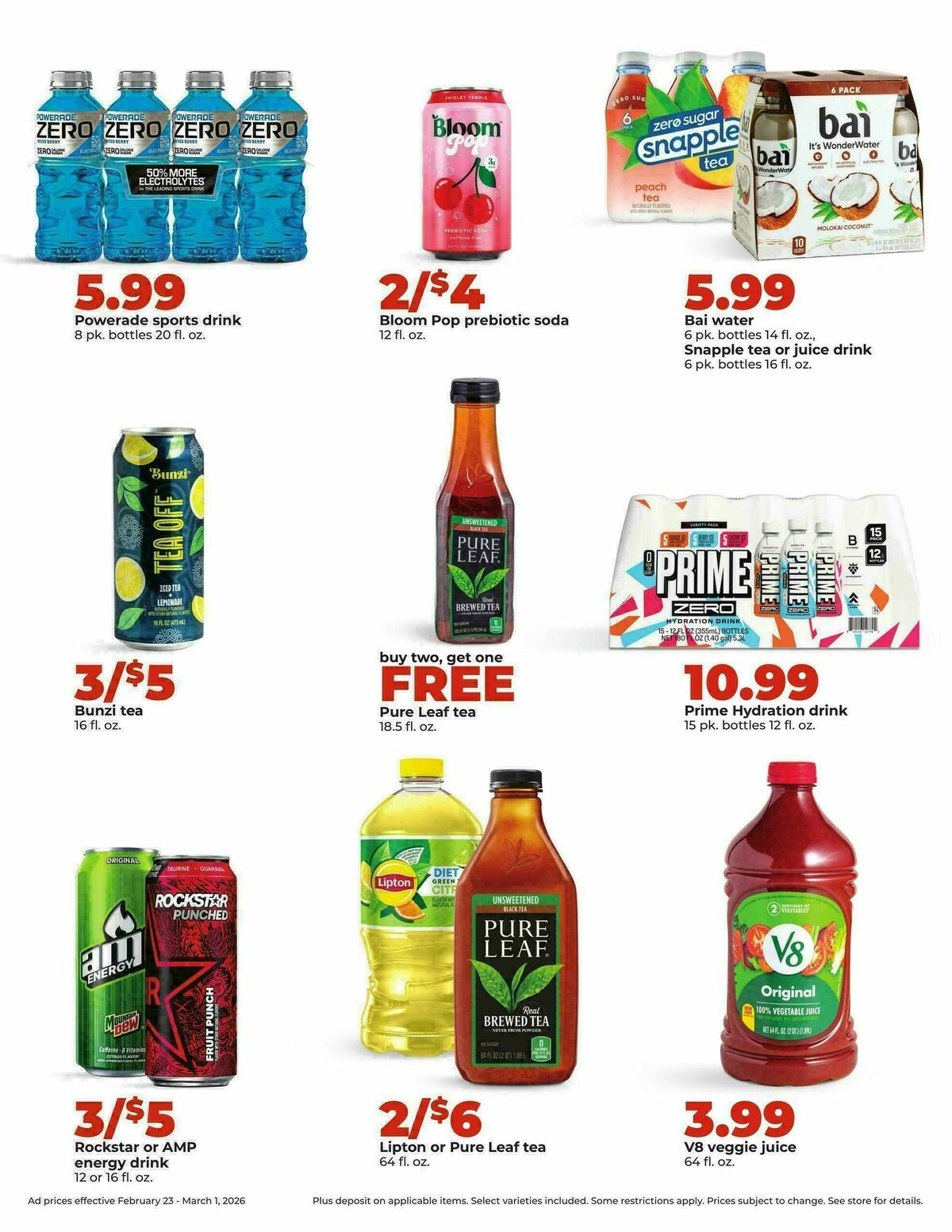 Hy-Vee Weekly Ad from February 23