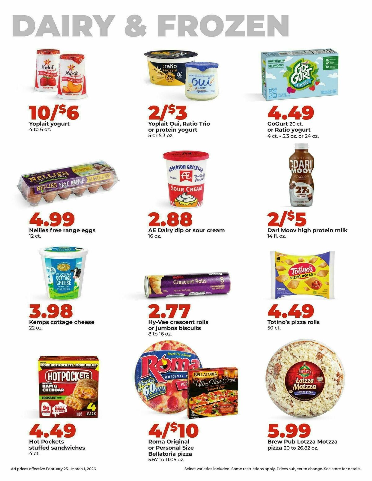 Hy-Vee Weekly Ad from February 23