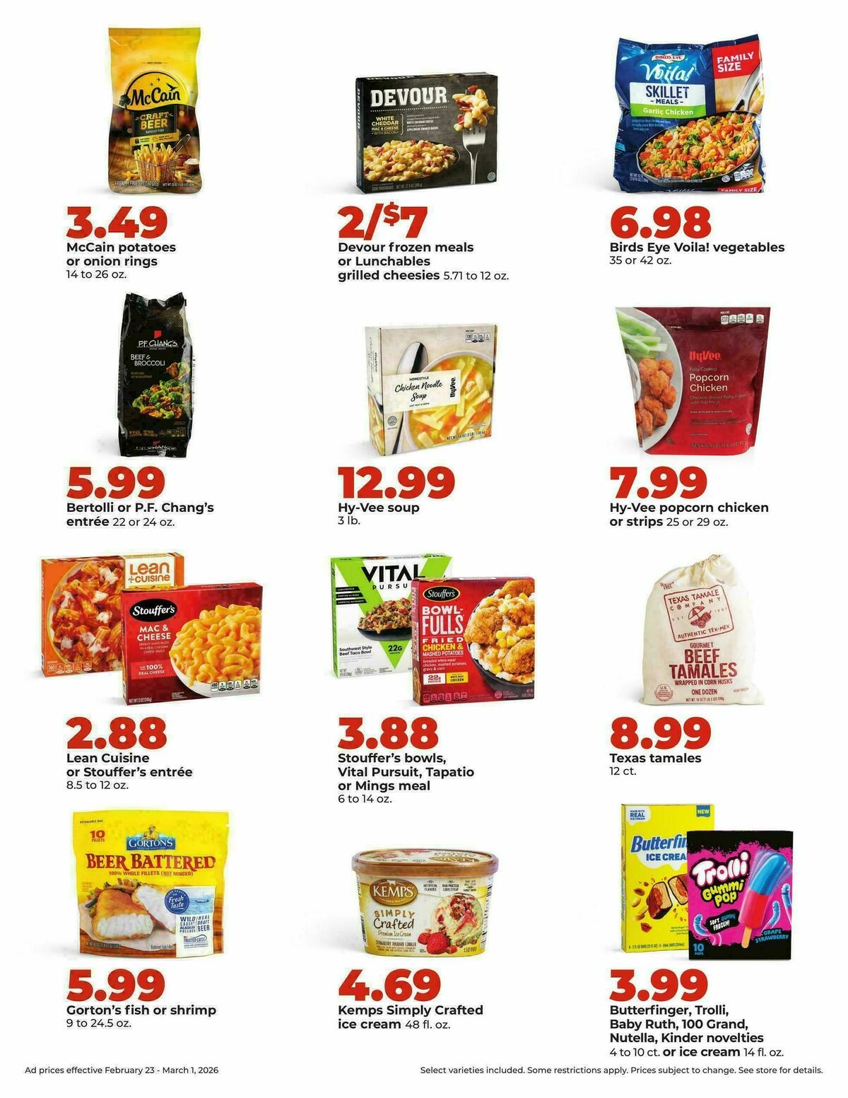 Hy-Vee Weekly Ad from February 23