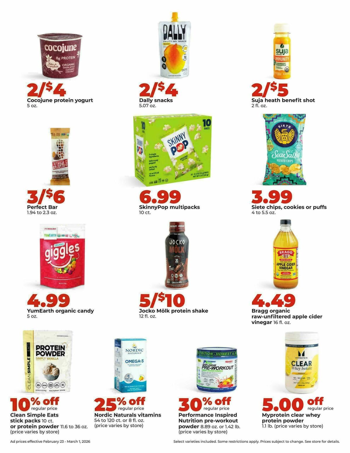 Hy-Vee Weekly Ad from February 23