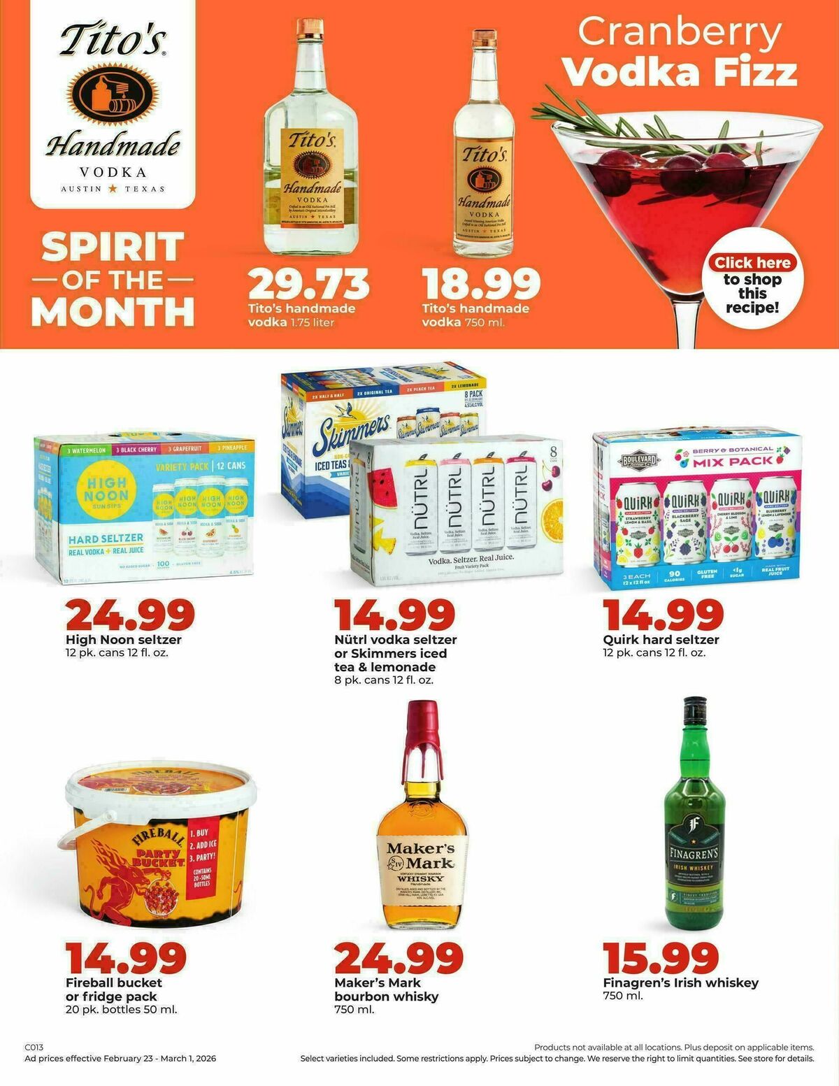 Hy-Vee Weekly Ad from February 23