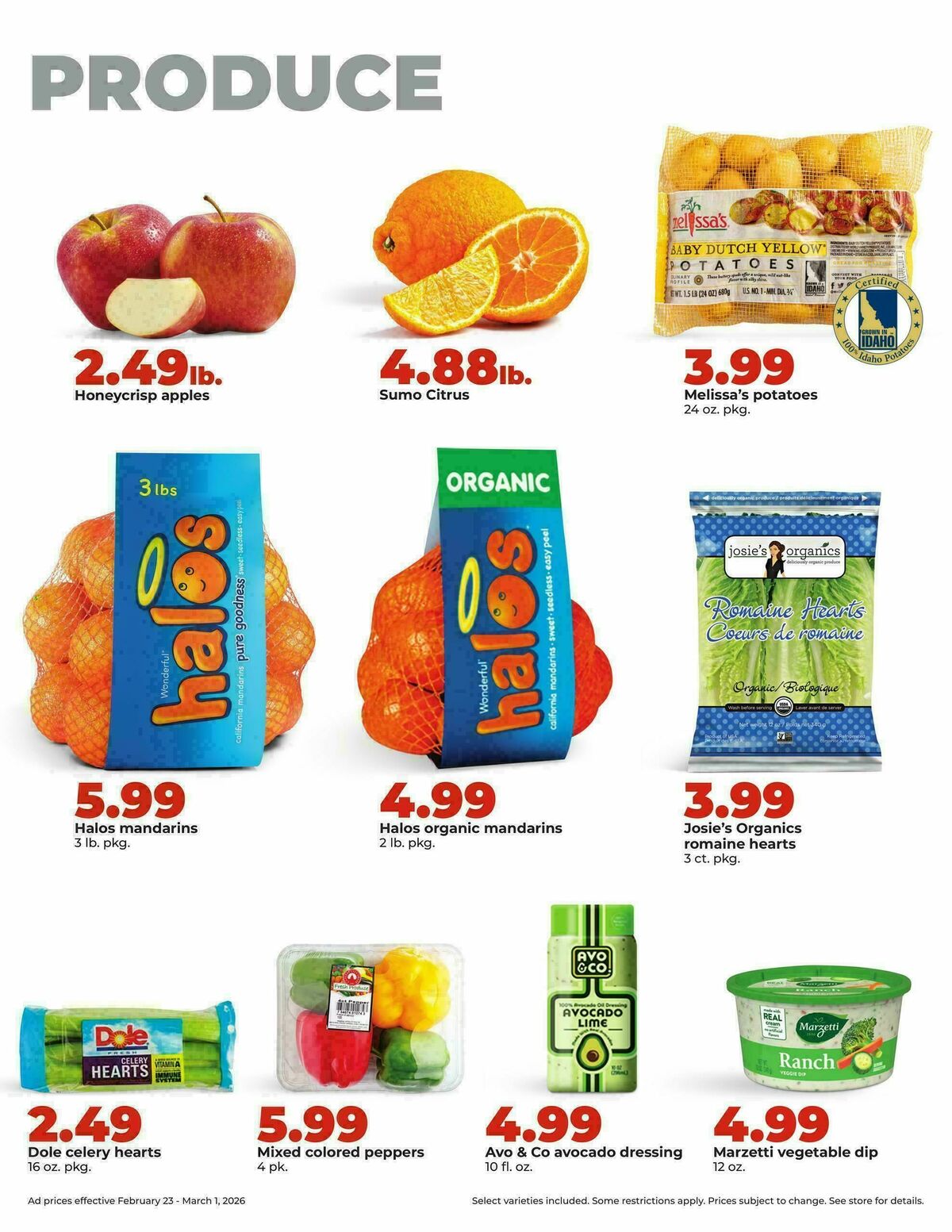 Hy-Vee Weekly Ad from February 23