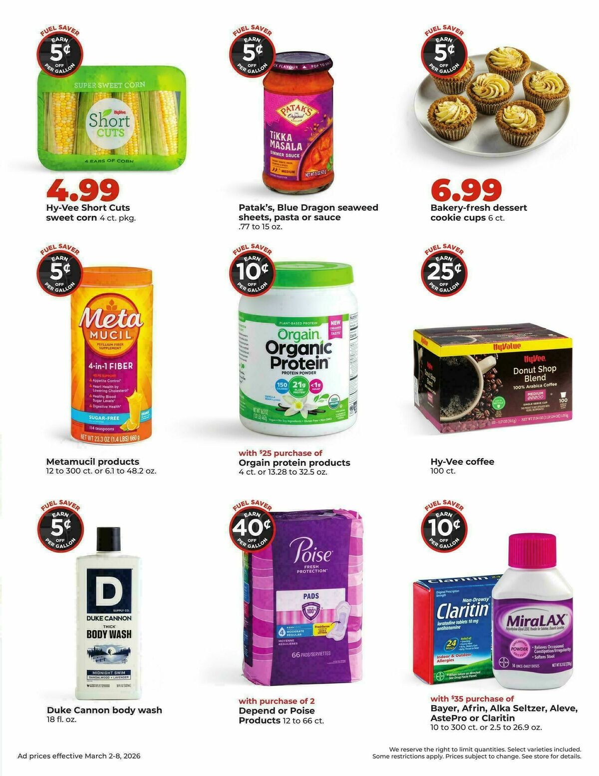 Hy-Vee Weekly Ad from March 2