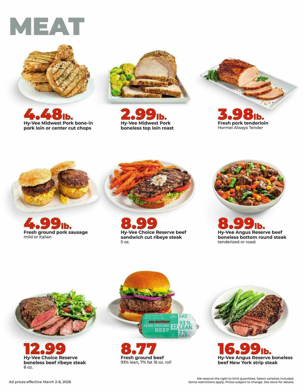 Hy-Vee Weekly Ad from March 2