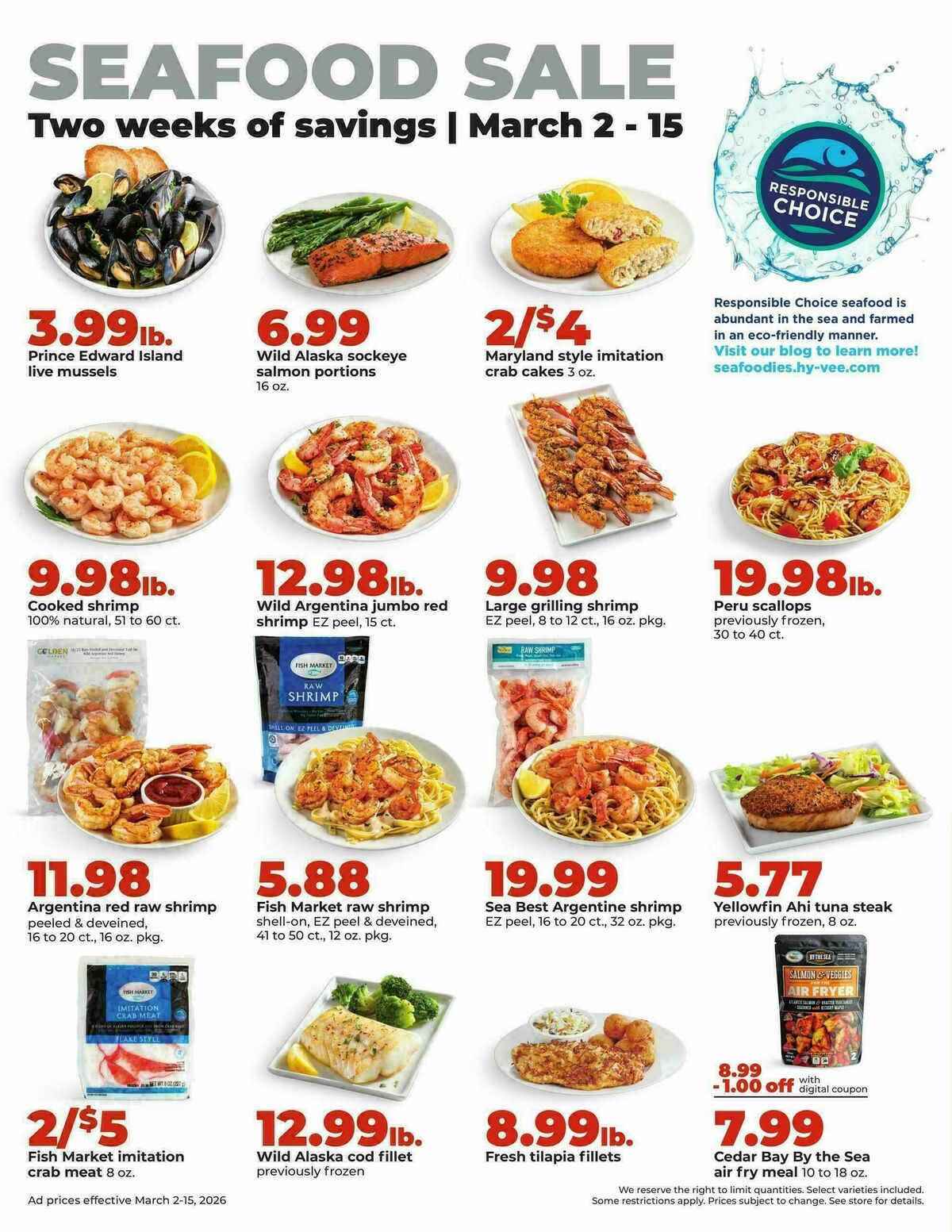 Hy-Vee Weekly Ad from March 2