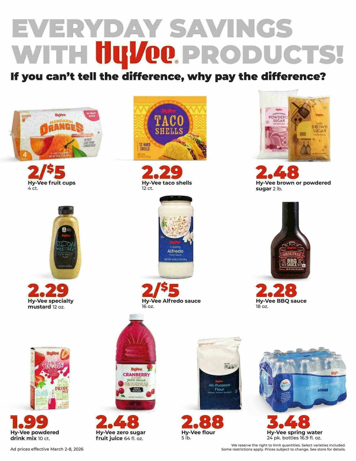 Hy-Vee Weekly Ad from March 2