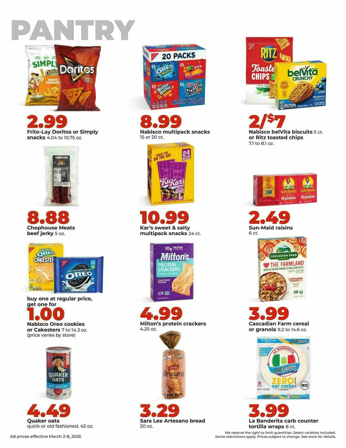 Hy-Vee Weekly Ad from March 2