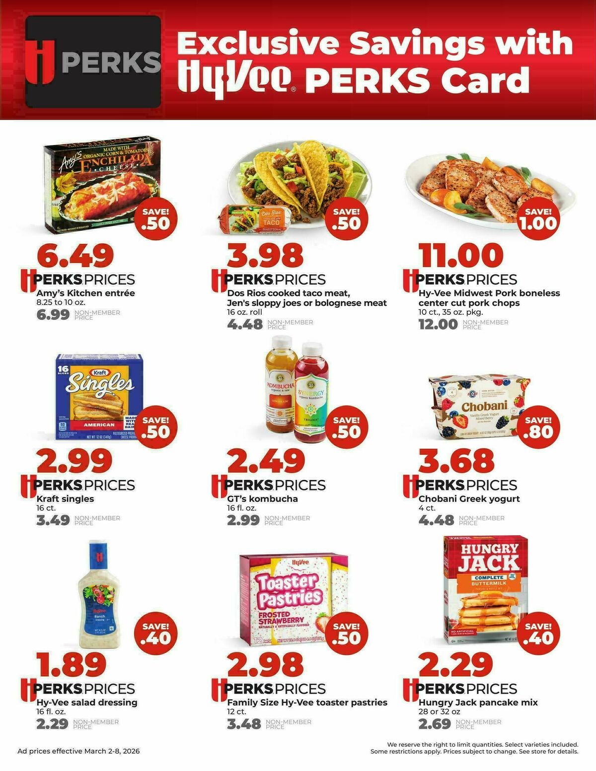 Hy-Vee Weekly Ad from March 2