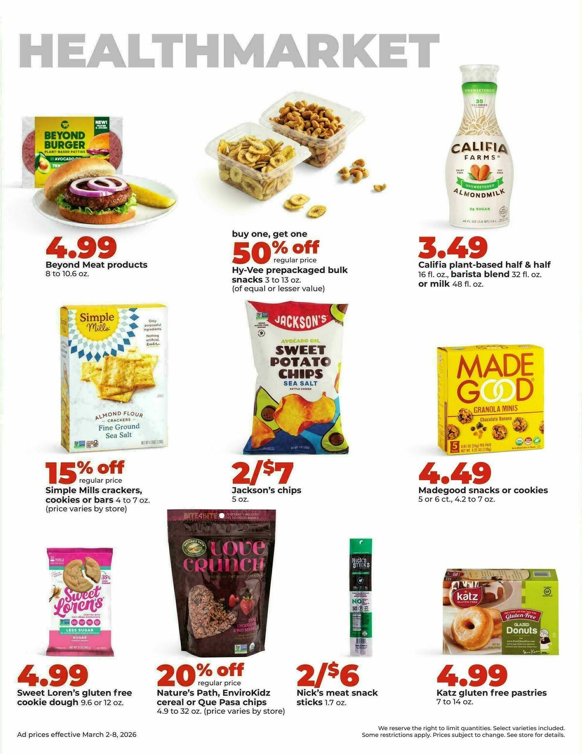 Hy-Vee Weekly Ad from March 2