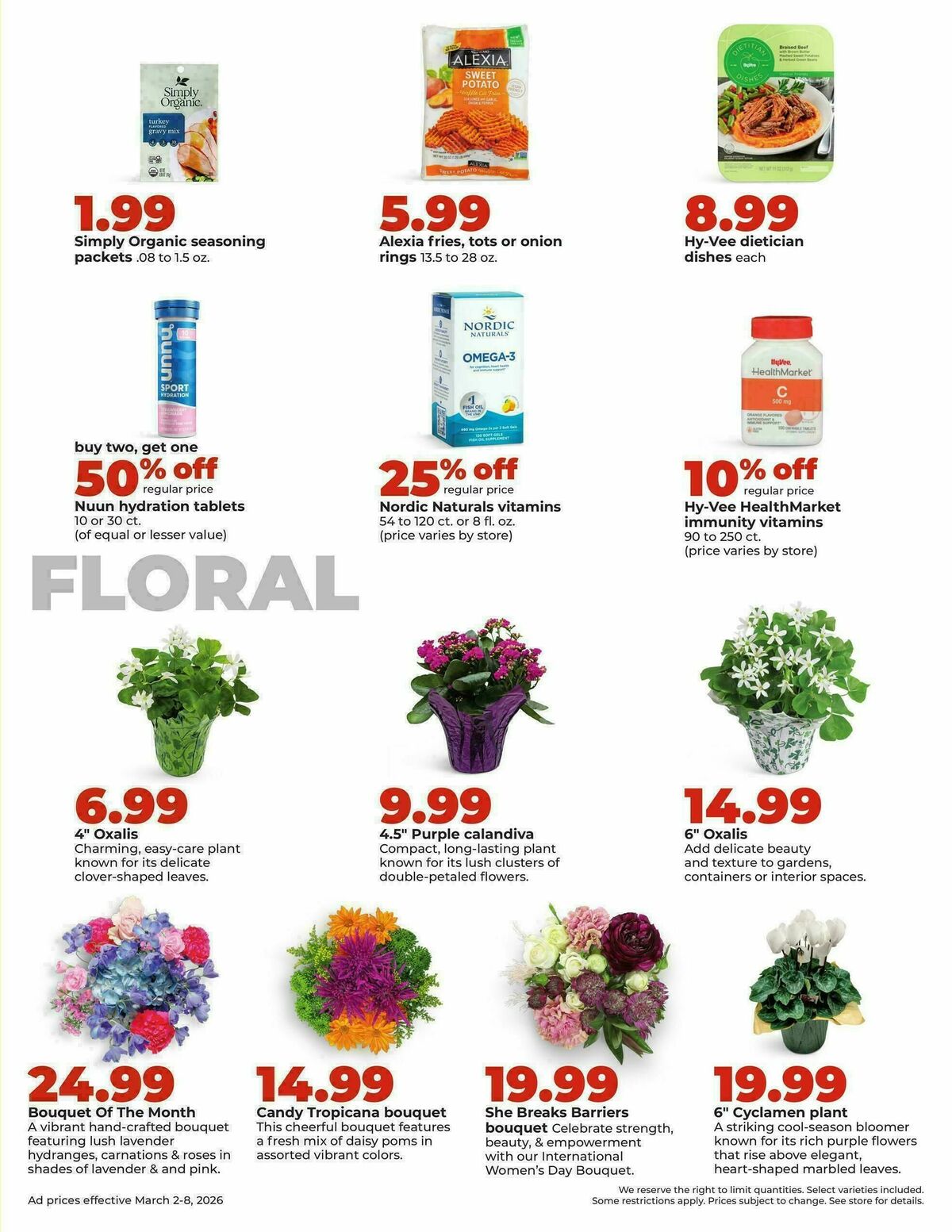 Hy-Vee Weekly Ad from March 2