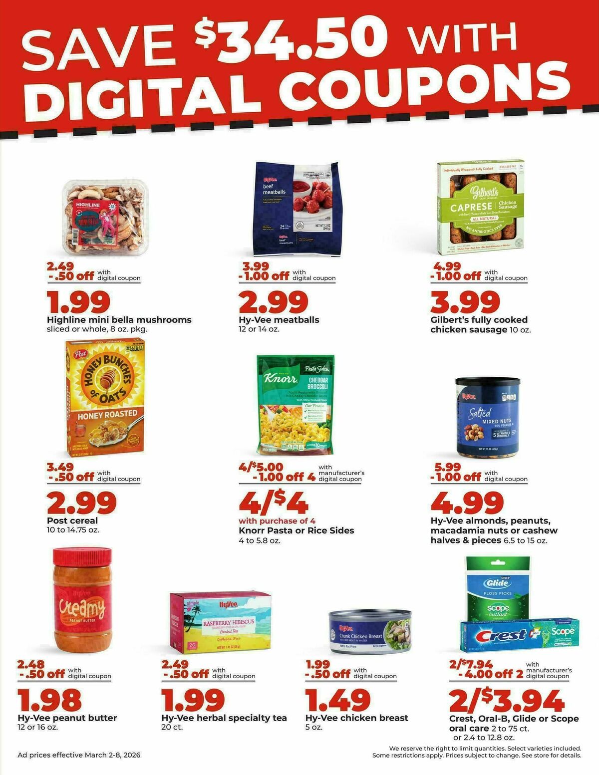 Hy-Vee Weekly Ad from March 2
