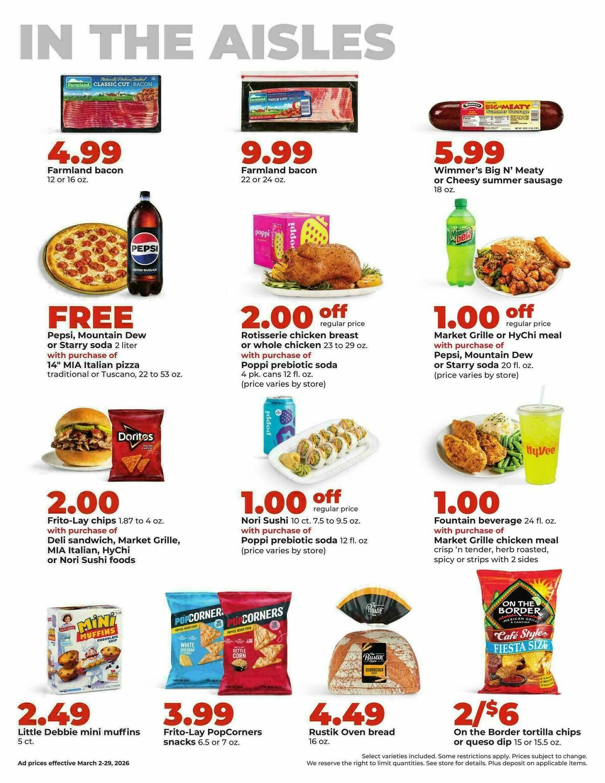 Hy-Vee Deals Good All Month Long Weekly Ad from March 2