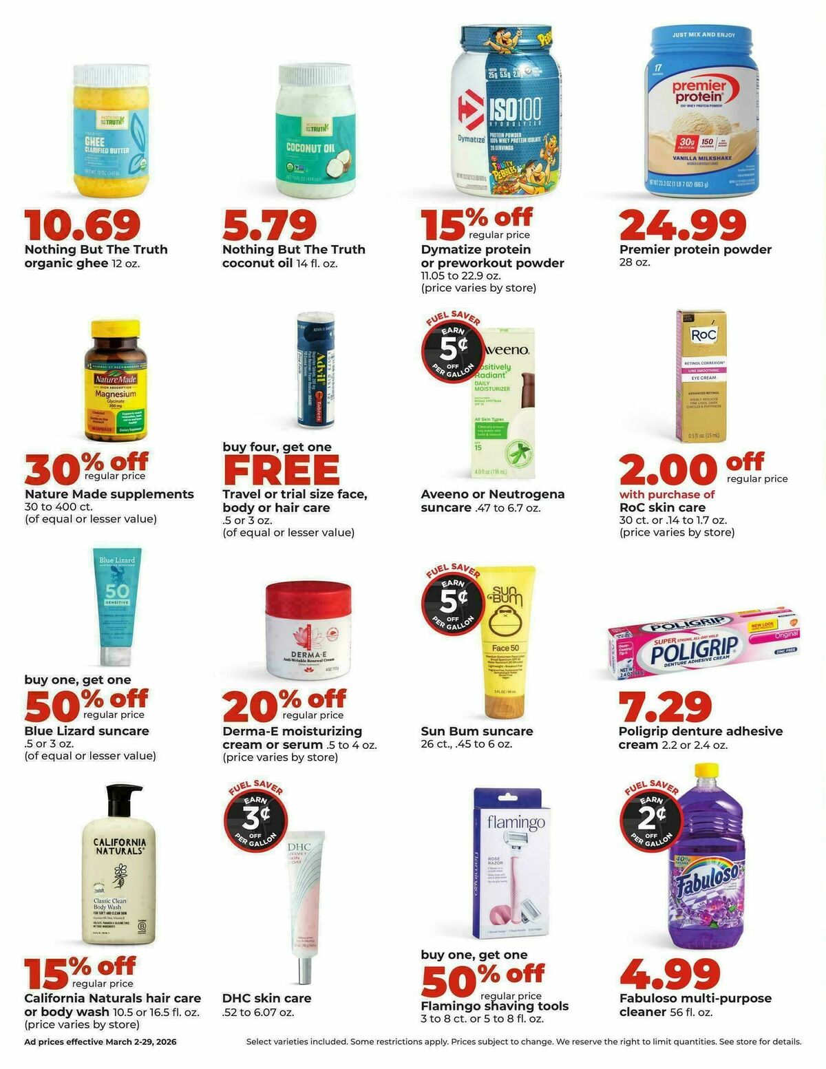 Hy-Vee Deals Good All Month Long Weekly Ad from March 2