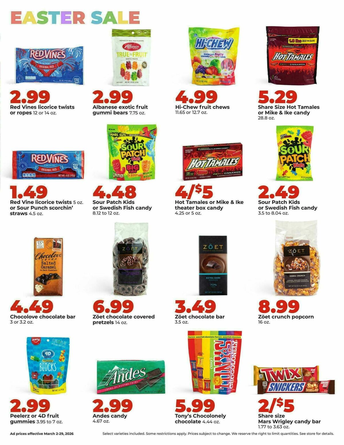 Hy-Vee Deals Good All Month Long Weekly Ad from March 2
