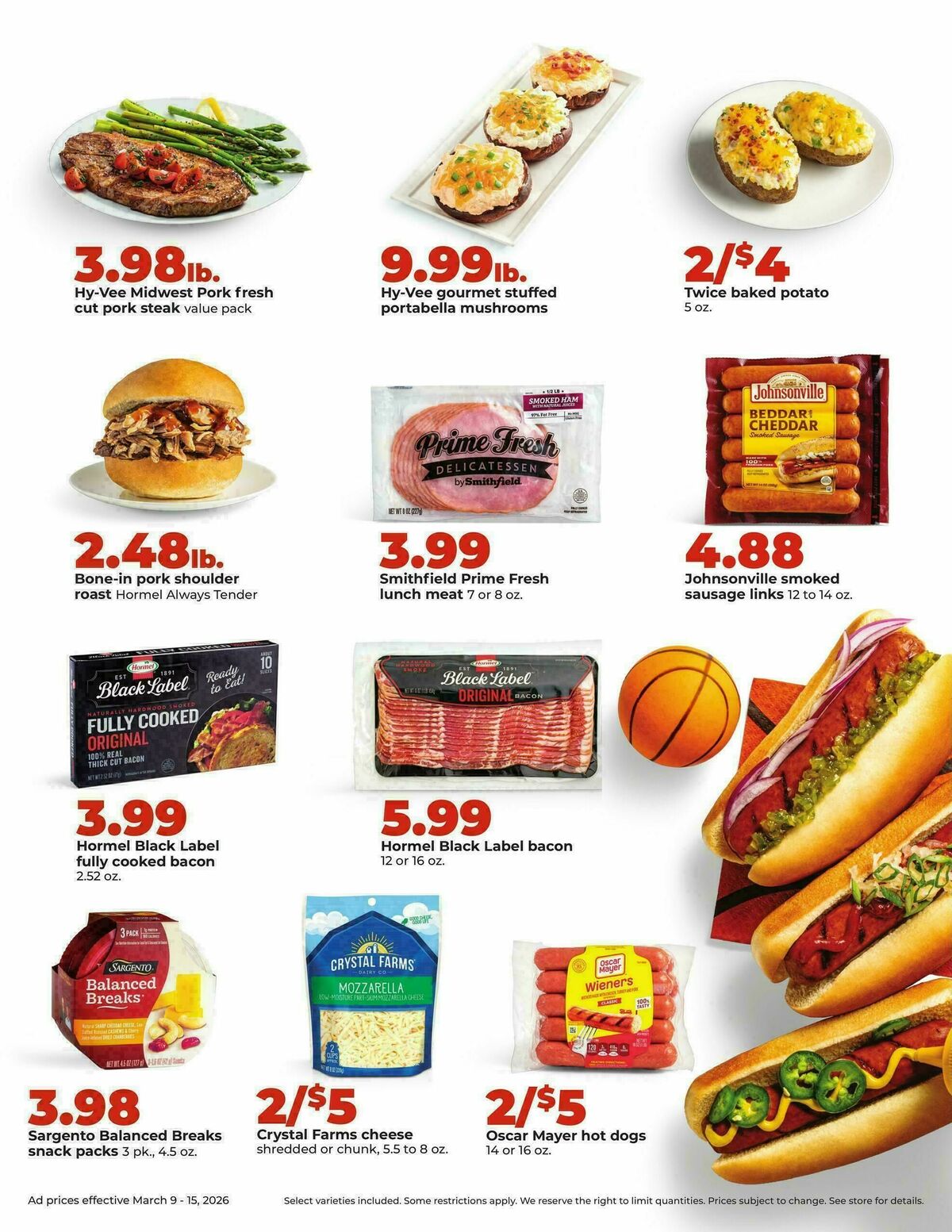 Hy-Vee Weekly Ad from March 9