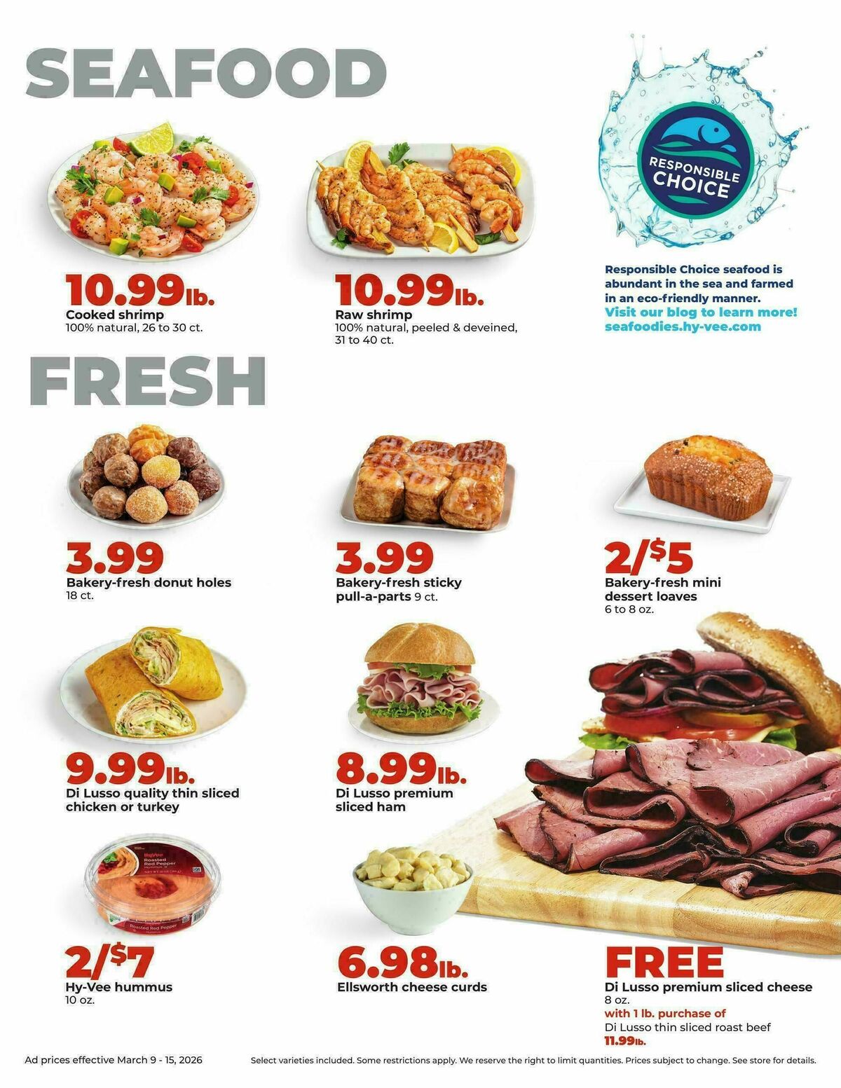 Hy-Vee Weekly Ad from March 9