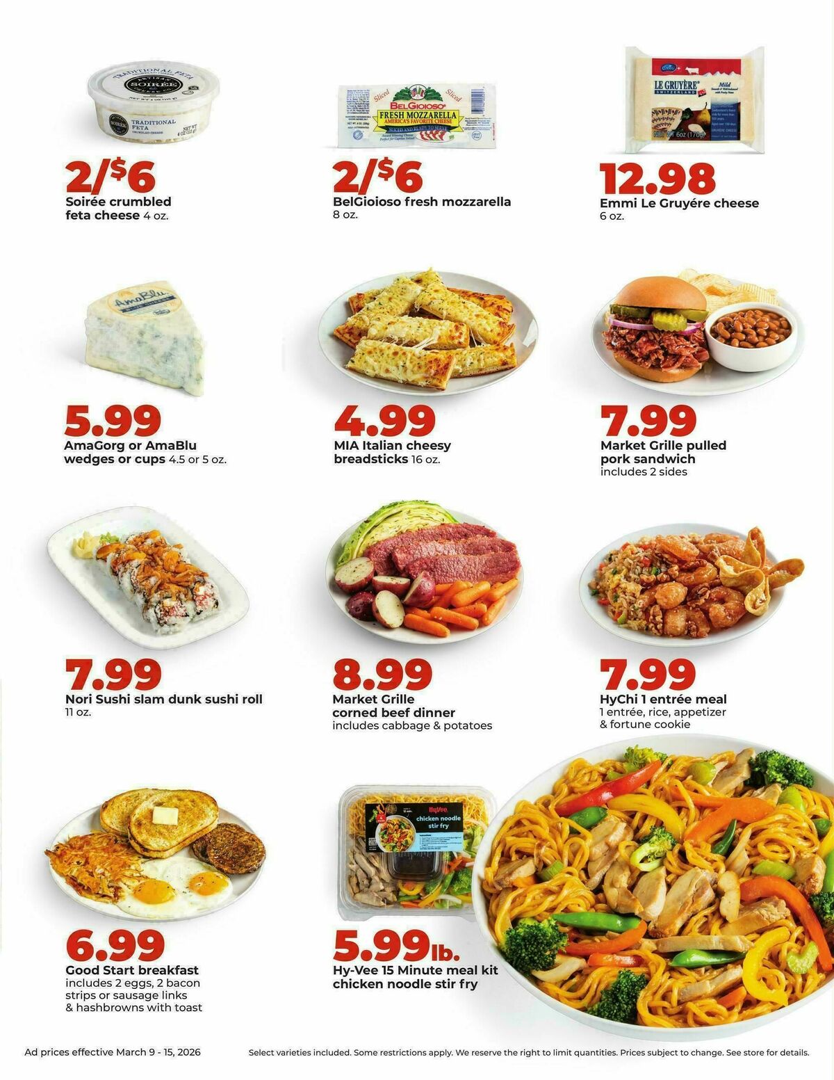 Hy-Vee Weekly Ad from March 9