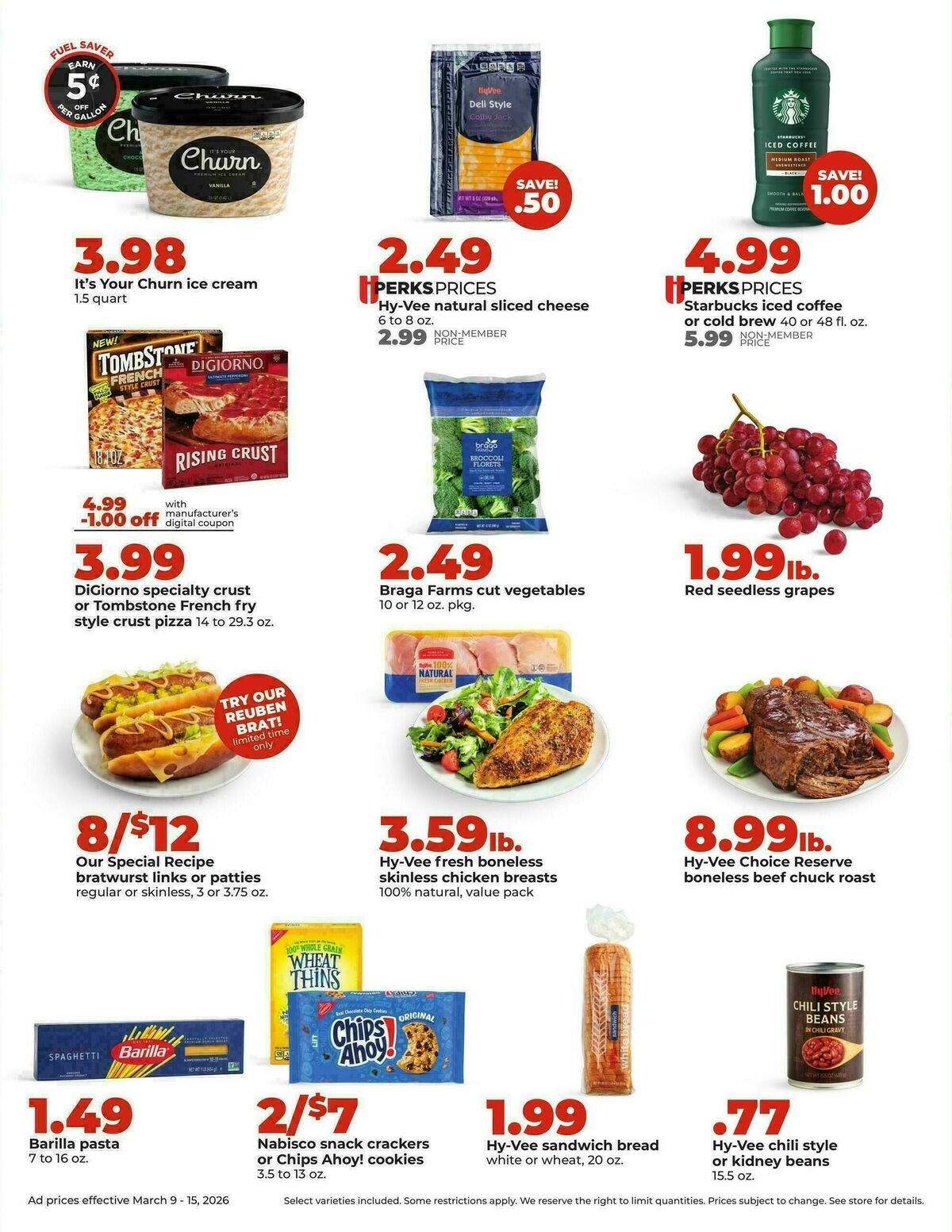 Hy-Vee Weekly Ad from March 9