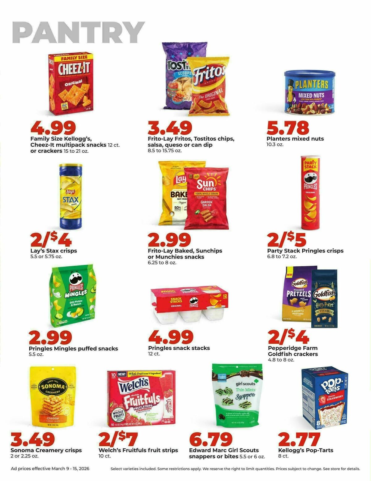 Hy-Vee Weekly Ad from March 9