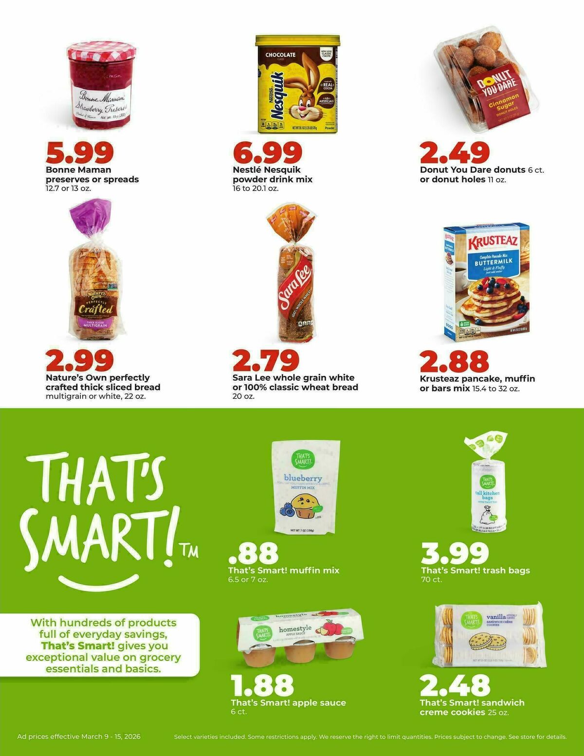 Hy-Vee Weekly Ad from March 9