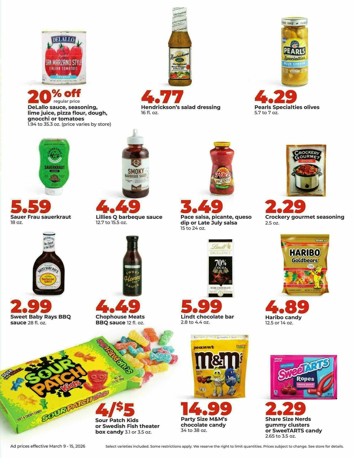 Hy-Vee Weekly Ad from March 9
