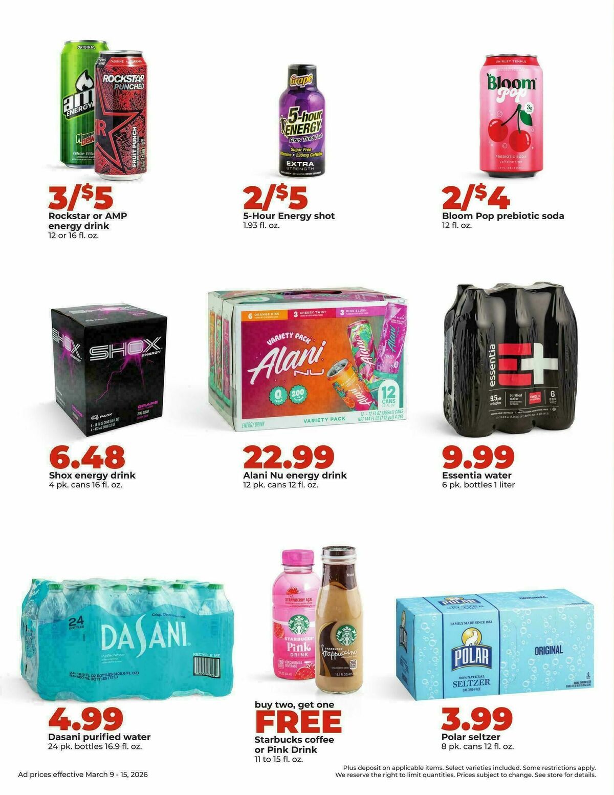 Hy-Vee Weekly Ad from March 9