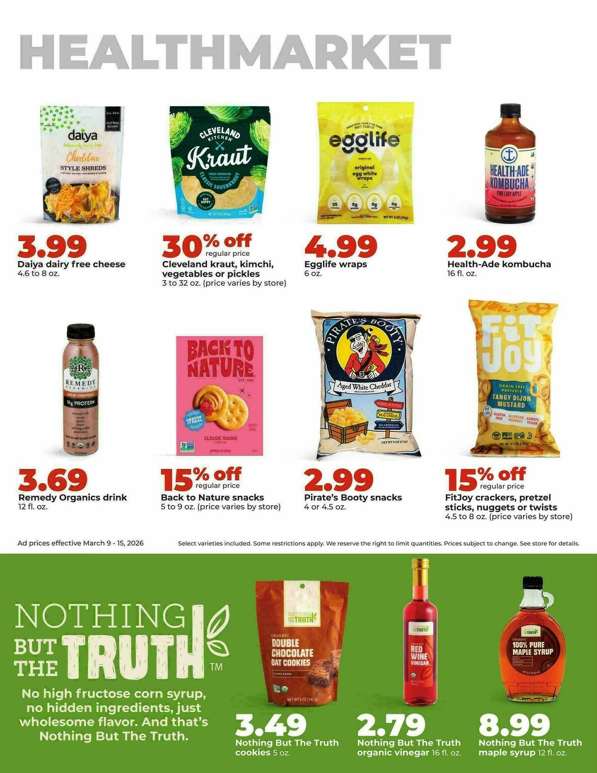 Hy-Vee Weekly Ad from March 9