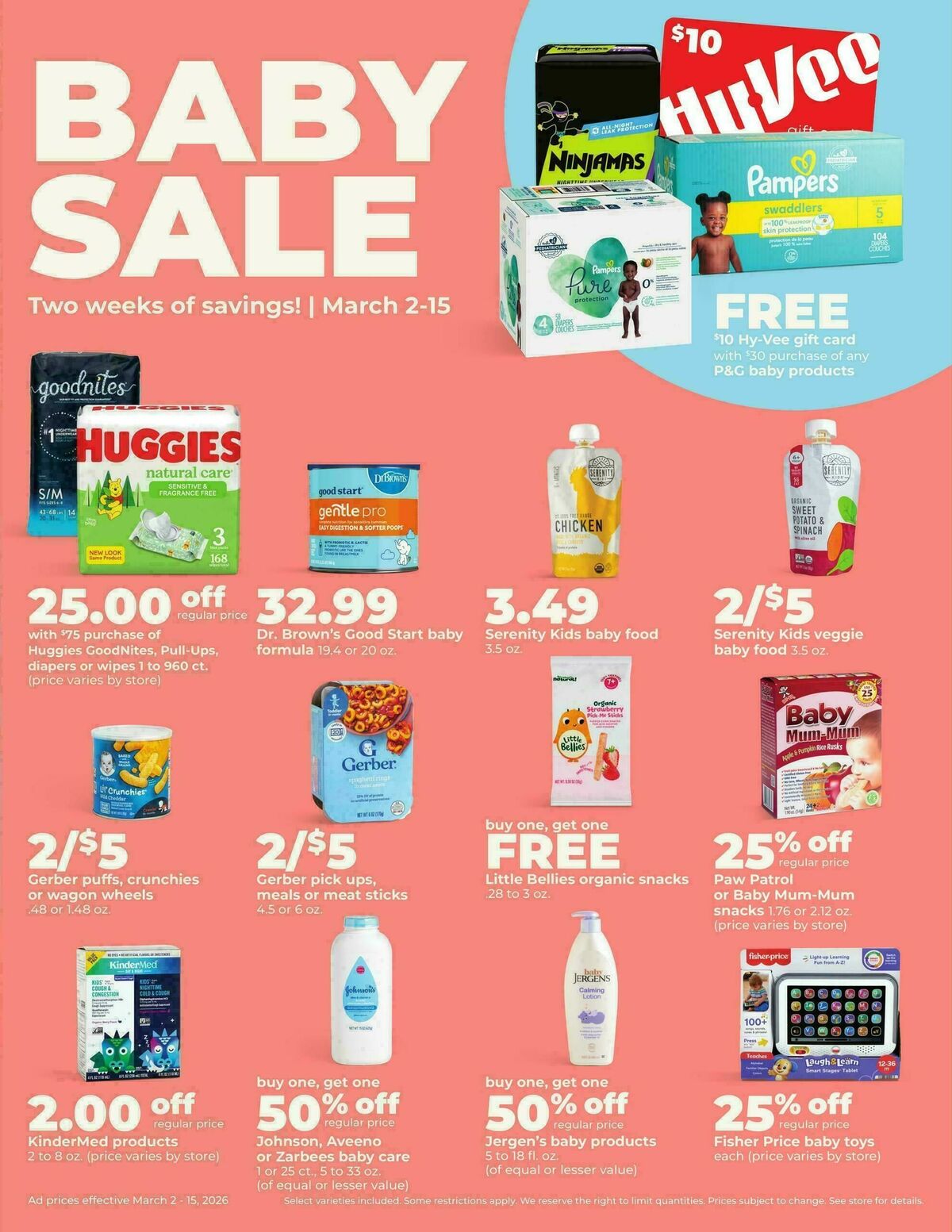 Hy-Vee Weekly Ad from March 9