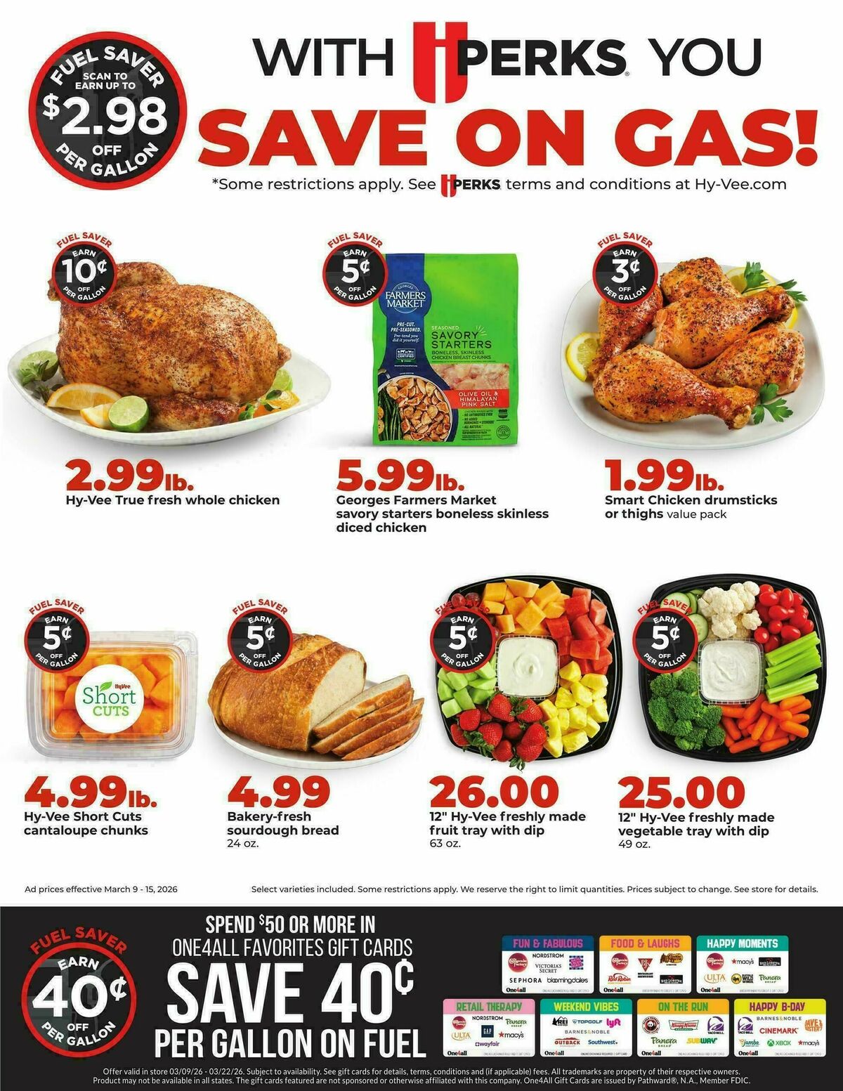 Hy-Vee Weekly Ad from March 9