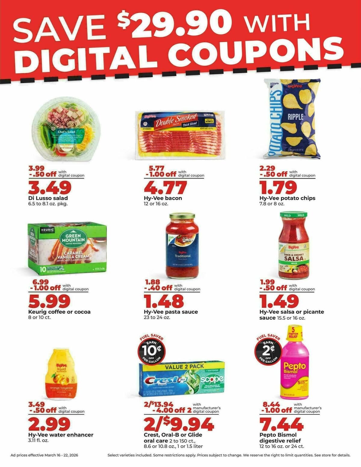 Hy-Vee Weekly Ad from March 16