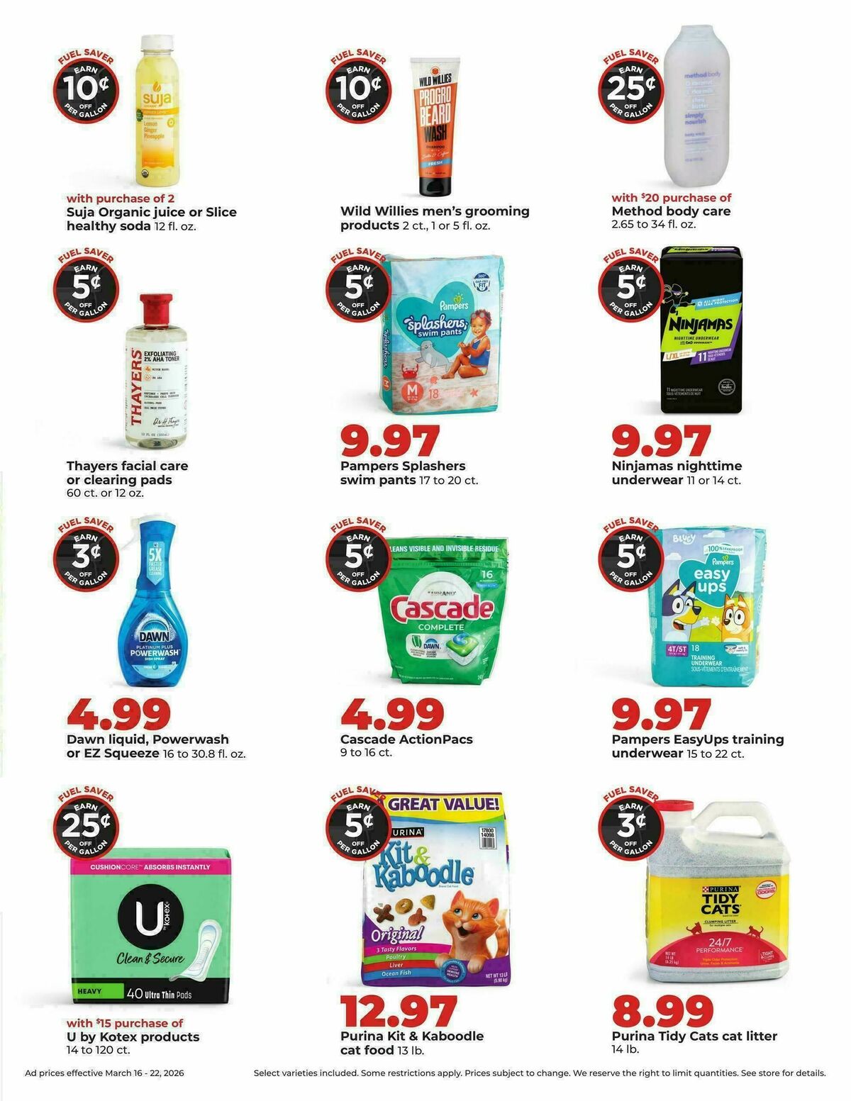 Hy-Vee Weekly Ad from March 16