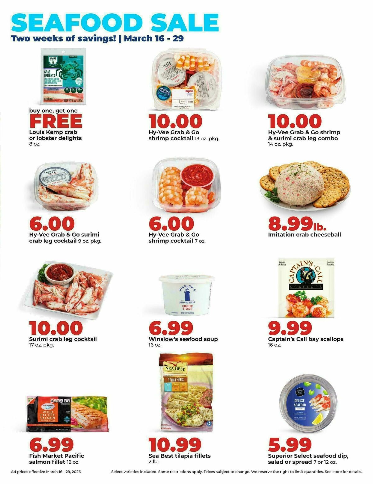 Hy-Vee Weekly Ad from March 16