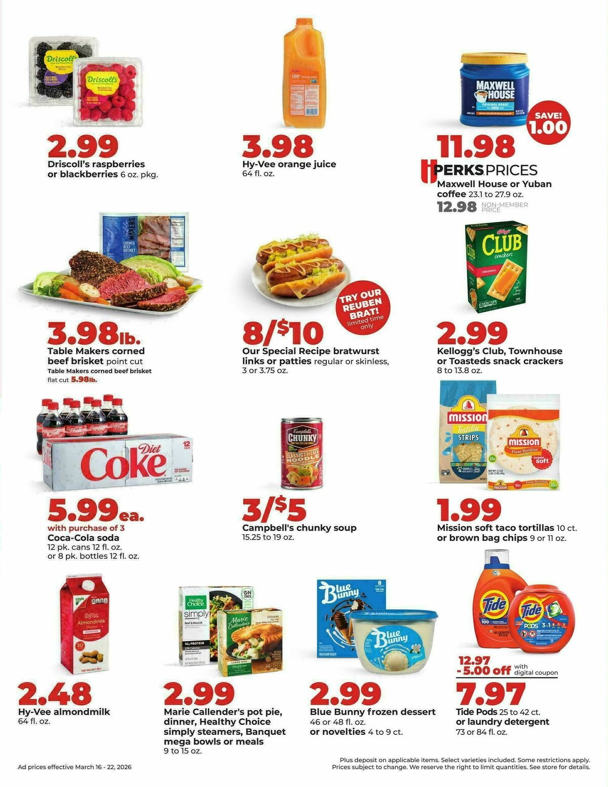 Hy-Vee Weekly Ad from March 16