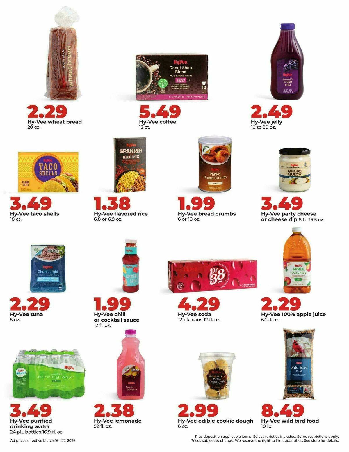 Hy-Vee Weekly Ad from March 16