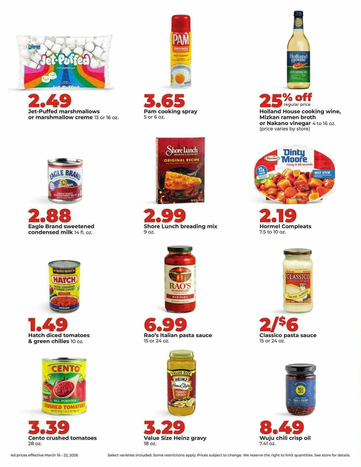 Hy-Vee Weekly Ad from March 16