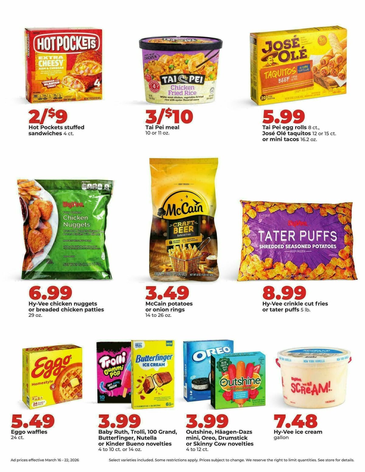 Hy-Vee Weekly Ad from March 16