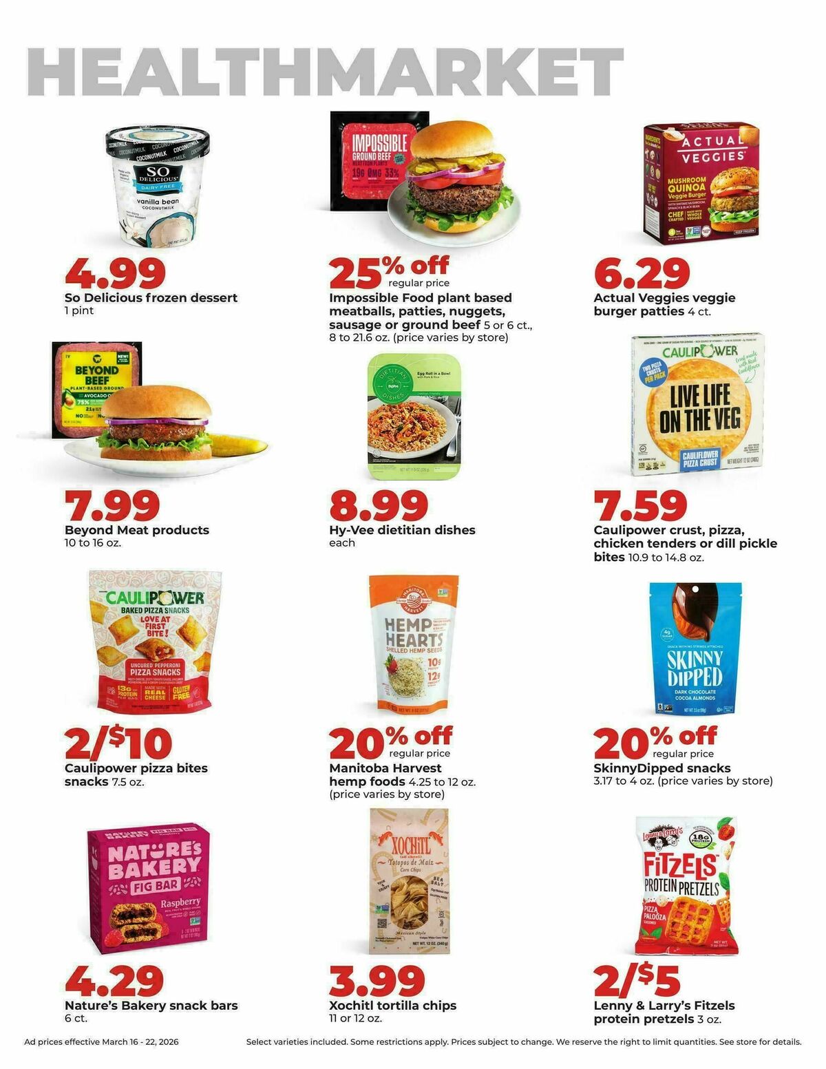 Hy-Vee Weekly Ad from March 16