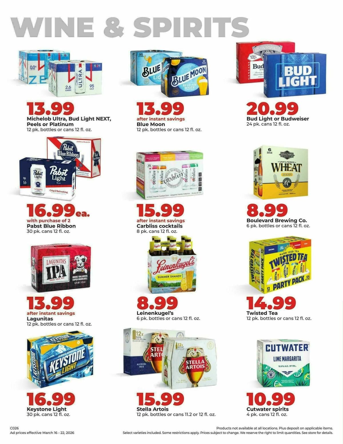 Hy-Vee Weekly Ad from March 16