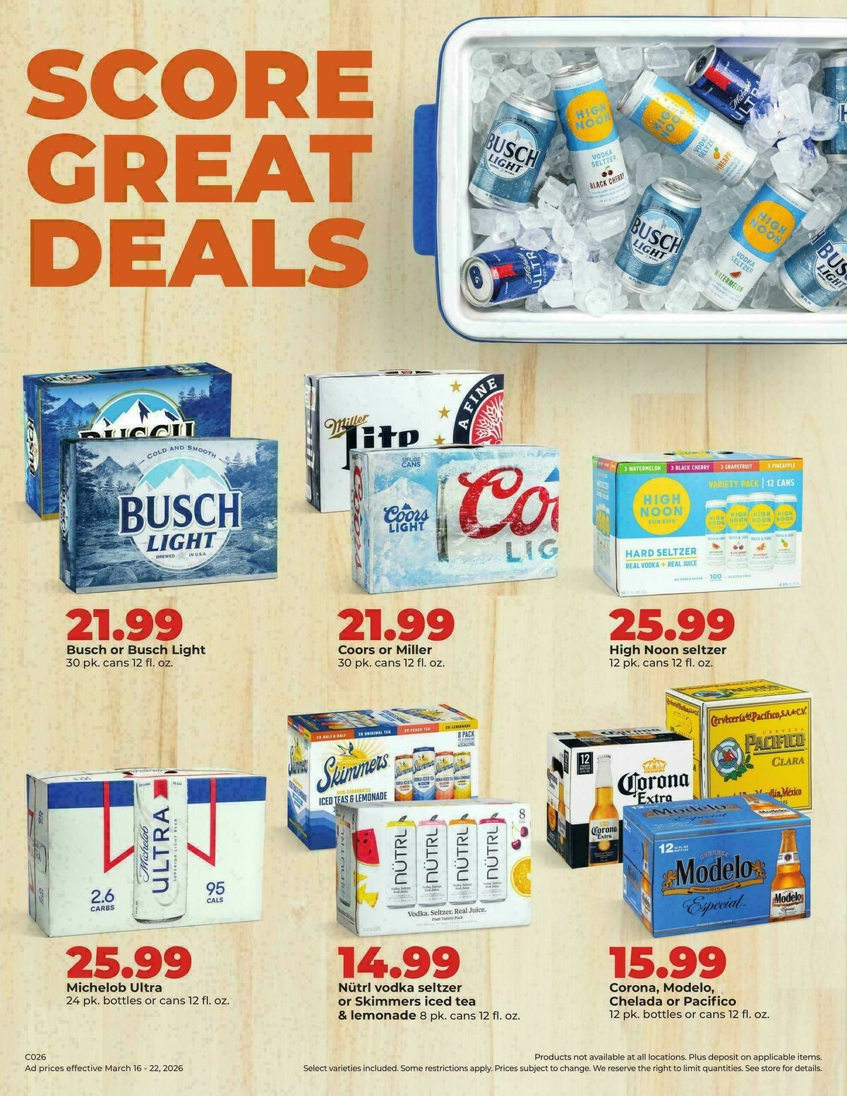 Hy-Vee Weekly Ad from March 16