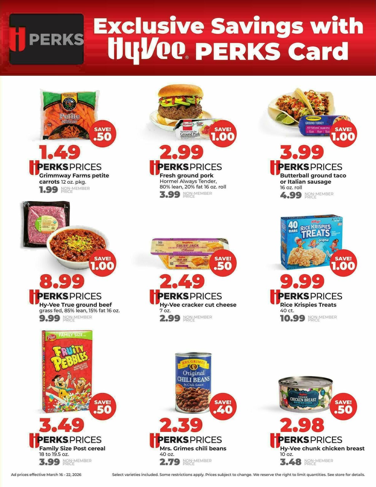 Hy-Vee Weekly Ad from March 16