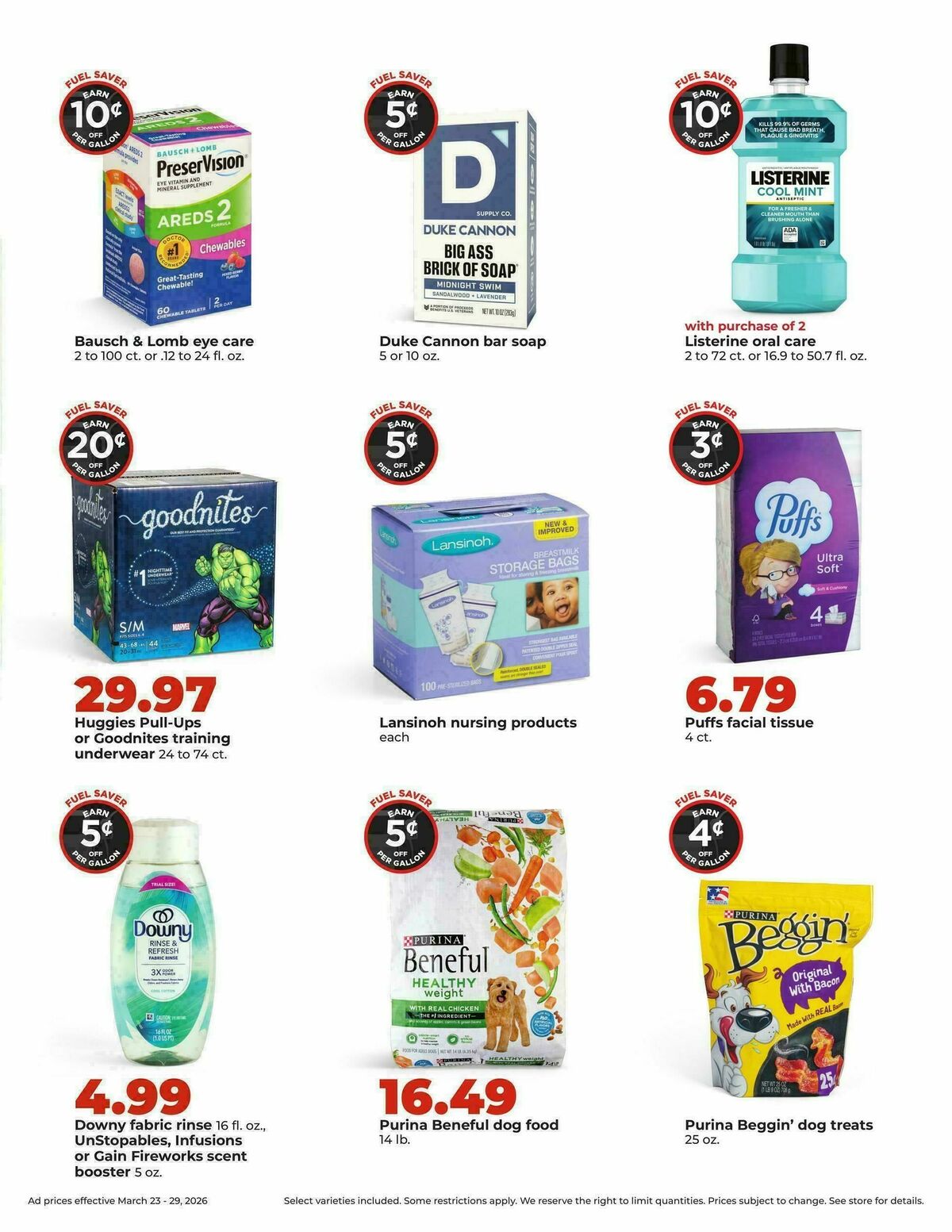 Hy-Vee Weekly Ad from March 23