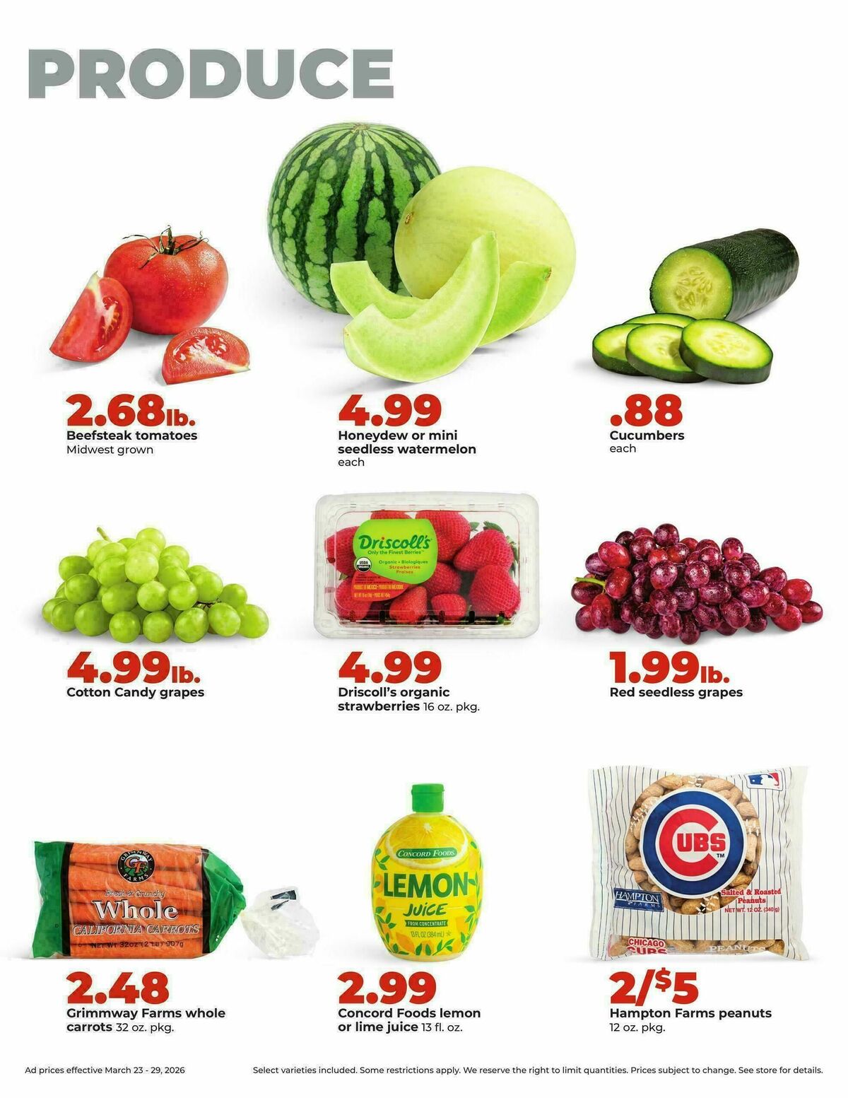 Hy-Vee Weekly Ad from March 23