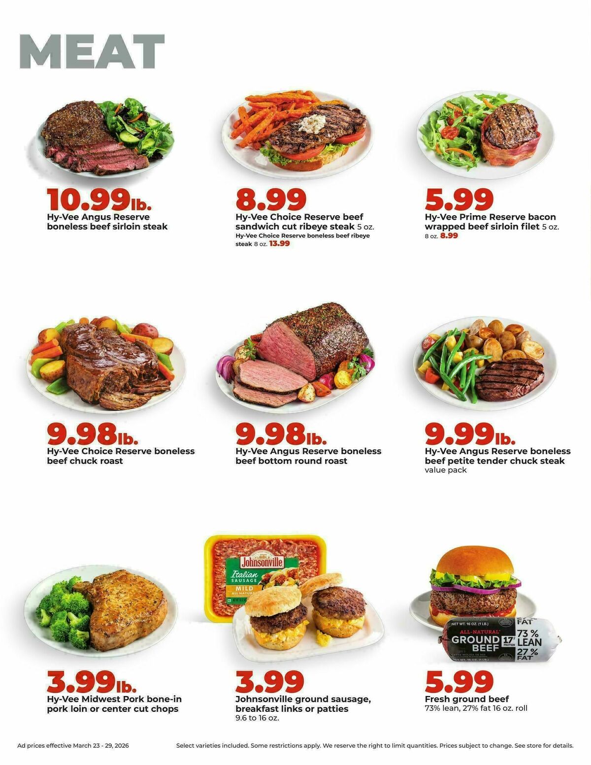 Hy-Vee Weekly Ad from March 23