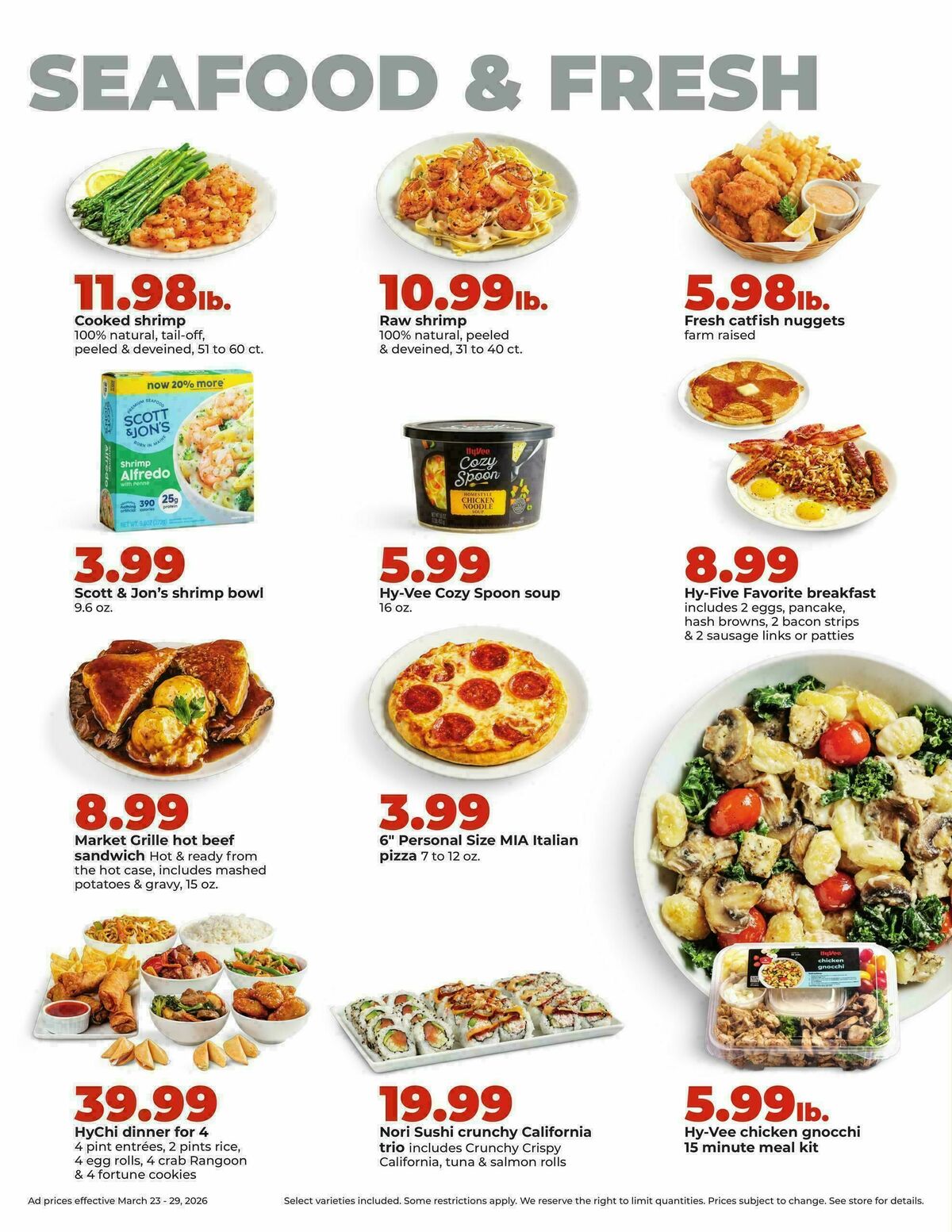 Hy-Vee Weekly Ad from March 23