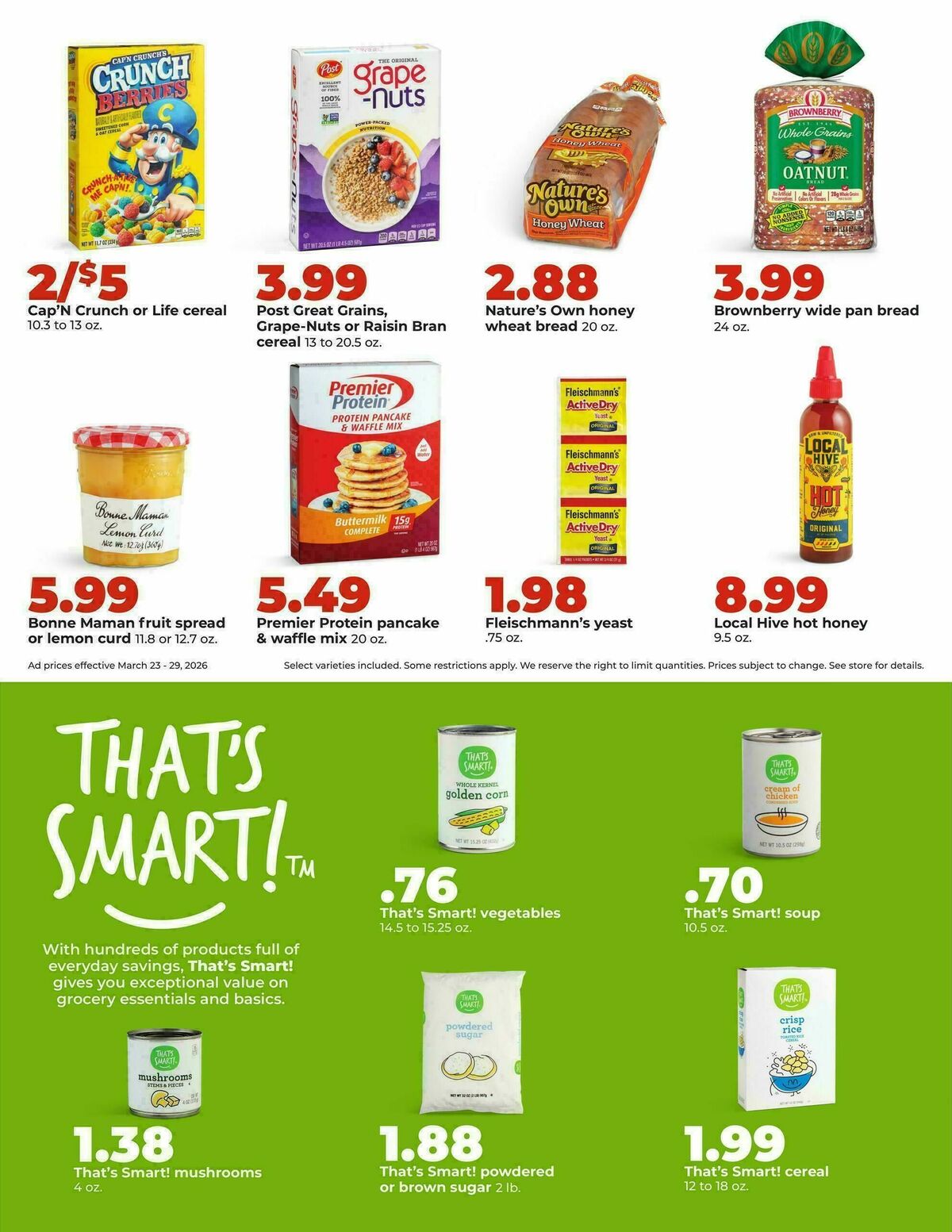 Hy-Vee Weekly Ad from March 23