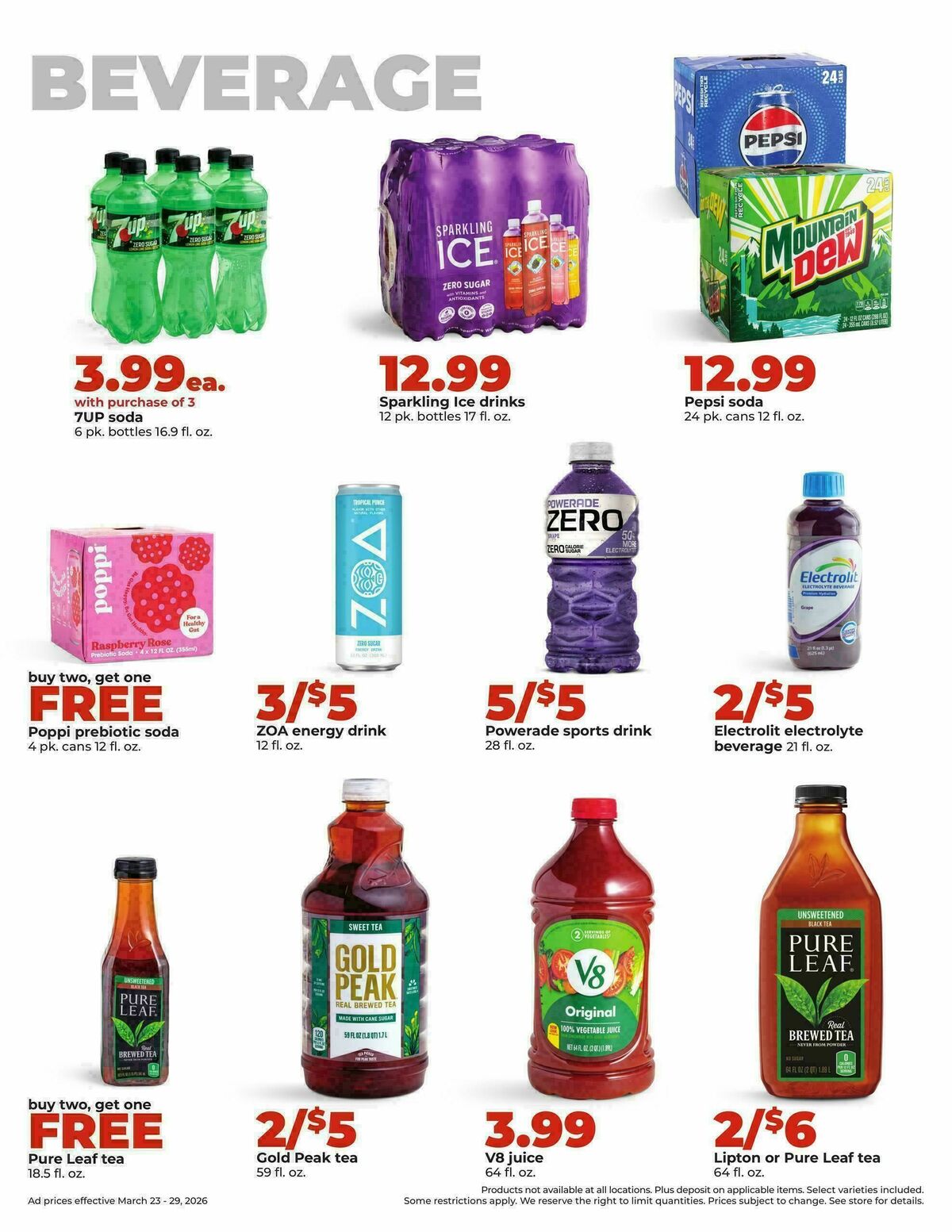 Hy-Vee Weekly Ad from March 23