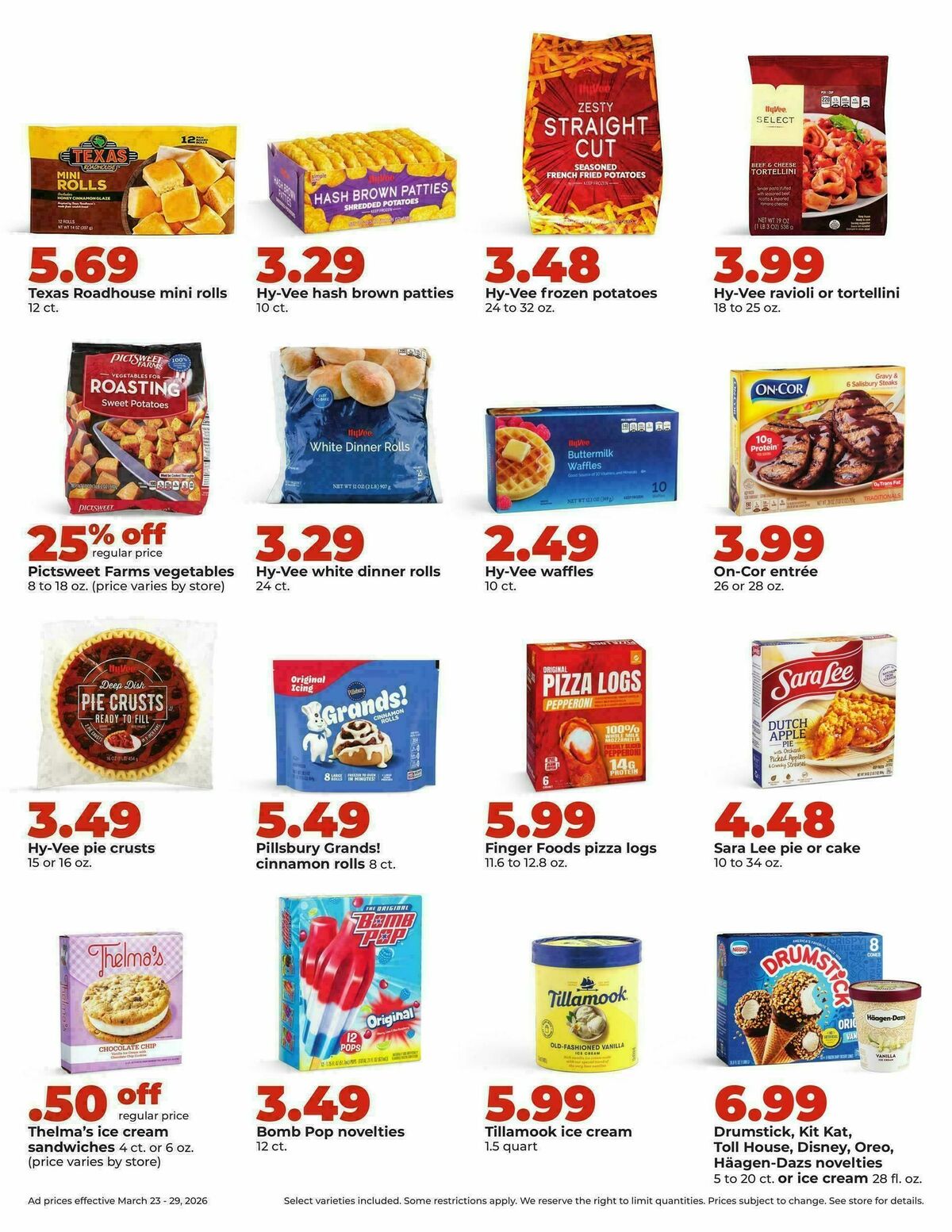 Hy-Vee Weekly Ad from March 23
